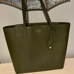 Kate Spade Forest Green Tote Purse